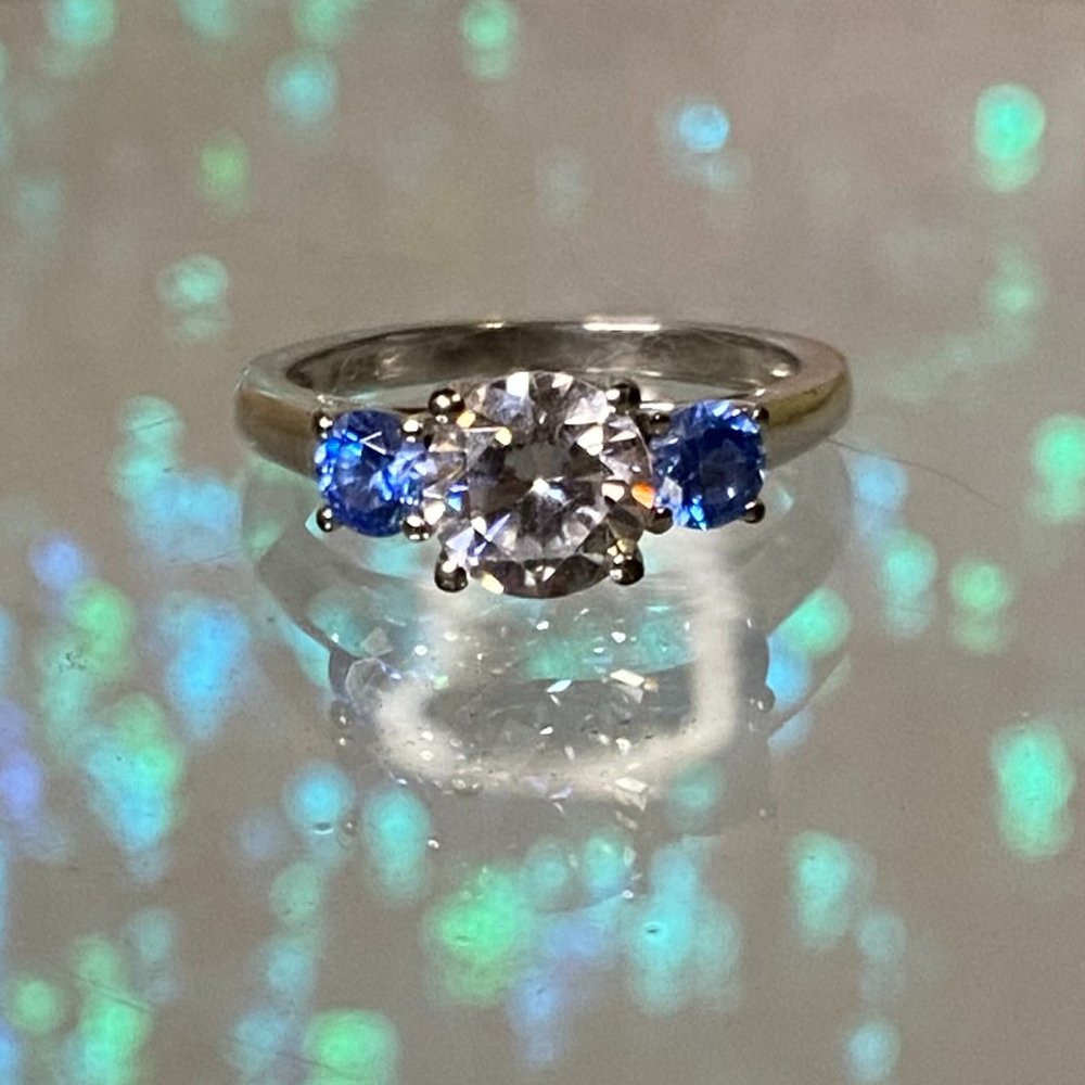 Diamond Blue Sapphire
